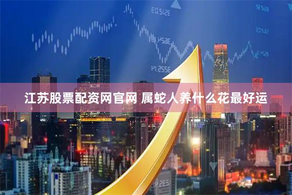 江苏股票配资网官网 属蛇人养什么花最好运